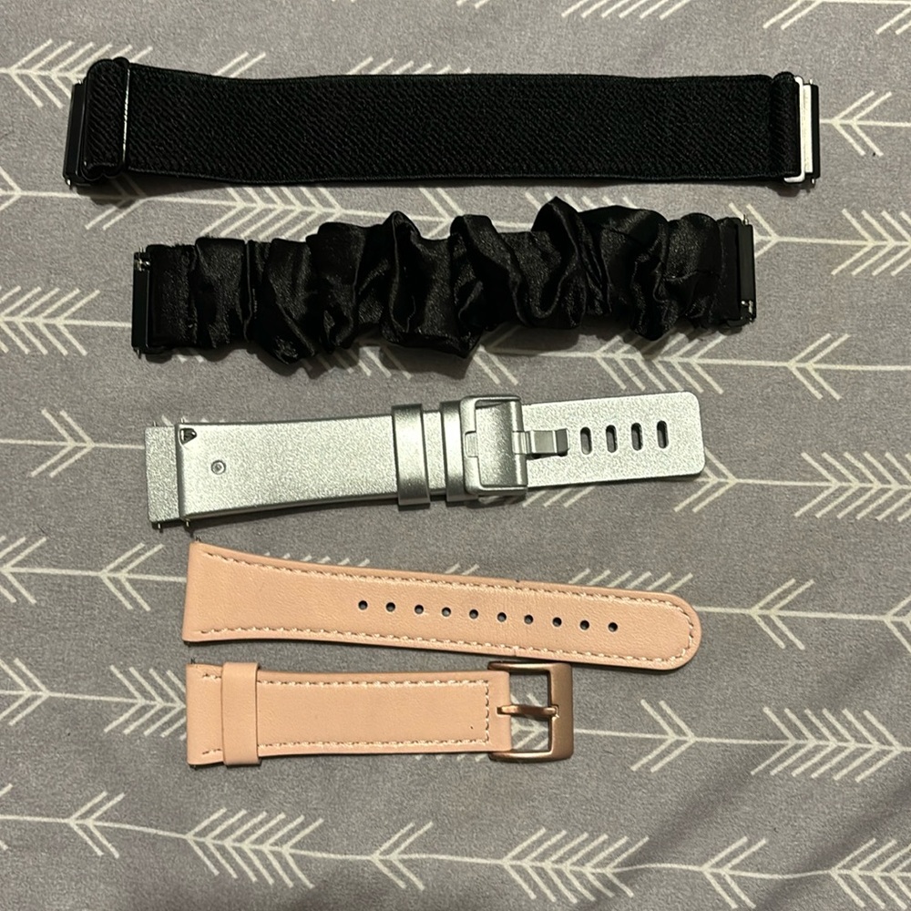 Various Fitbit Versa 2 bands